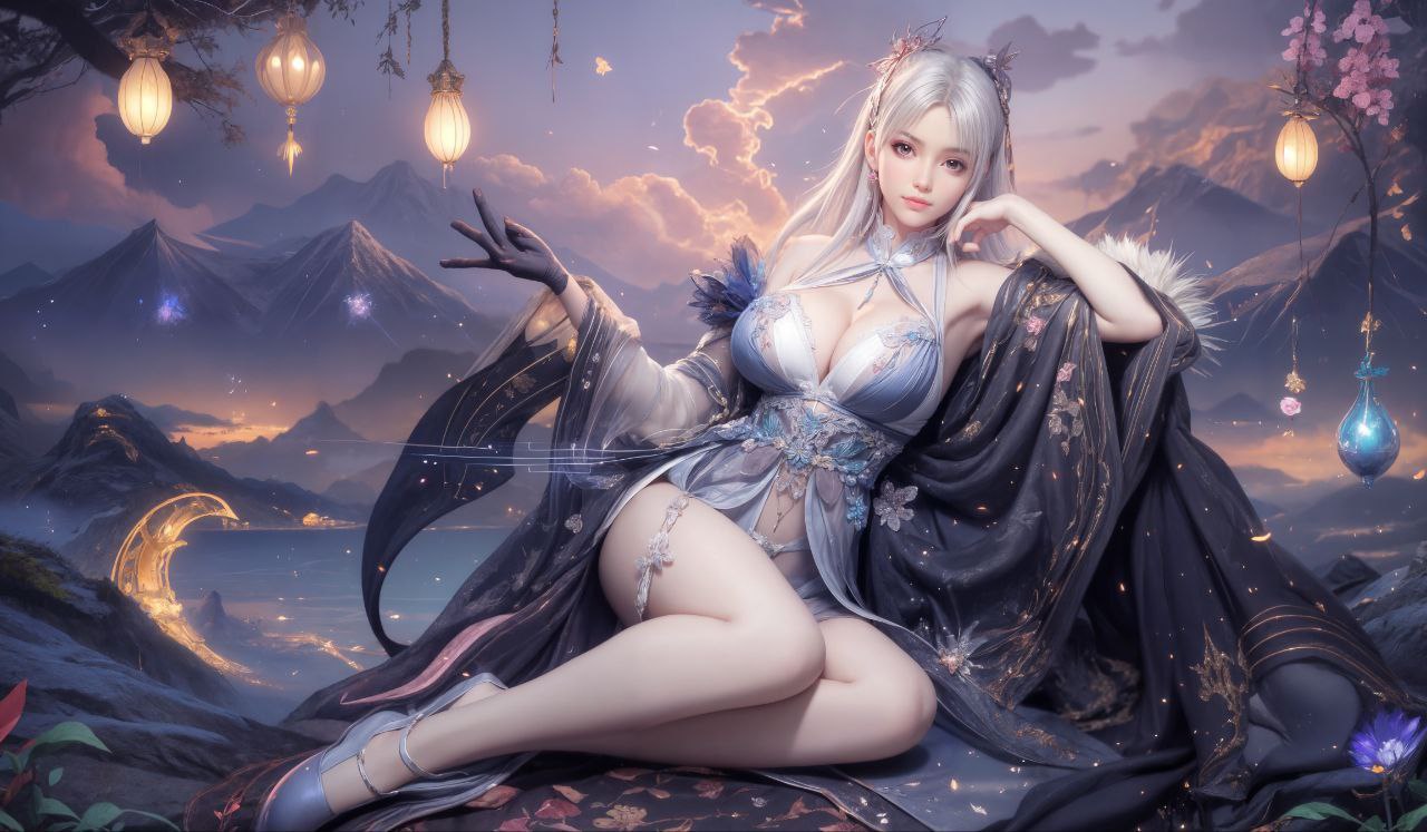 并进行夸张